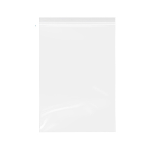 Nouveaux sacs d'emballage en plastique transparent imperméables à fond plat pour aliments et noix avec fermeture éclair - Product Image 1