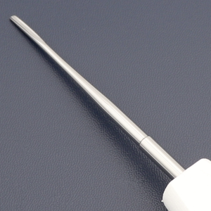 Élévateur dentaire droit de 2 mm pour extraction, instrument de 16,5 cm avec manche en plastique, lame fine et tranchante, coupe-ligament parodontal - Product Image 2