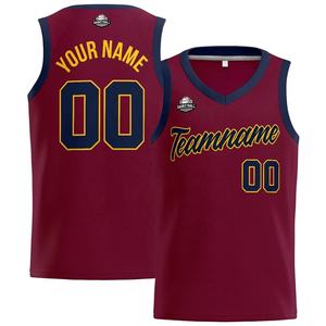 Maillot de basket-ball à rayures par sublimation et uniforme Vêtements de sport unis Maillot de basket-ball personnalisé pour homme avec logo d'équipe - Product Image 1