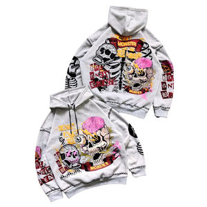 Sudadera con Capucha de Nueva Colección 2026, Logotipo Personalizado, Alta Calidad, Talla Grande, Felpa Francesa, 100% Algodón, Lavado Vintage, para Hombre, Personalizable - Product Image 1