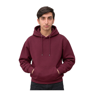 Hoodie personnalisé pour homme en polaire premium, coupe décontractée, style streetwear, fabrication de vêtements sous marque privée pour les marques de mode et les boutiques - Product Image 1