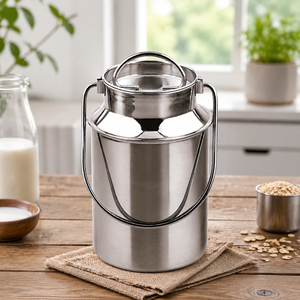 กระป๋องนมธรรมดา ภาชนะเก็บของในครัวที่ทนทานพร้อมหูหิ้ว - Product Image 4