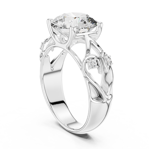 Wholesale Custom Bridal 925 Sterling Silver Moissanite <b>Diamond</b> <b>Ring</b> OEM ODM Jewelry Manufacturer Supplier - Product Image 3