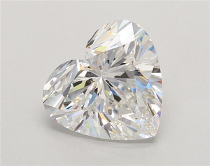 Magnífico diamante blanco suelto de 7 quilates, color E, VS1, corte corazón, con simetría de élite y fuego helado excepcional para joyería fina. - Product Image 1
