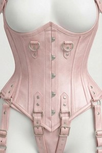 Faja Reductora de Cintura y Control de Postura para Mujer, de Cuero Sintético, Tallas Grandes, Estilo Steampunk, Ajustable, con Efecto Moldeador Corporal - Product Image 5