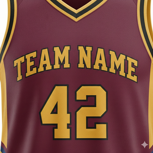 Nouveaux Maillots de Basketball OEM 2026 en Gros – 100% Polyester, Col en V, Manches Courtes, Légers et Respirants pour Équipes - Product Image 4