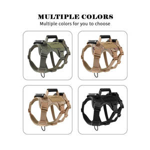 Chaleco Táctico para Perros, Arnés de Entrenamiento Resistente para Perros Medianos y Grandes, para Senderismo, Correr y Uso Diario - Product Image 4