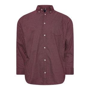 เสื้อเชิ้ตแขนยาวผู้ชายผ้าฝ้าย 100% ติดกระดุม |   เสื้อเชิ้ตลำลองแบบคลาสสิก คอปก ทอ ระบายอากาศได้ดี - Product Image 3