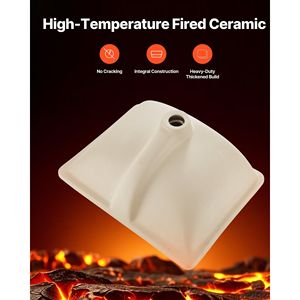 Lavabo Rettangolare in Ceramica Bianca da Incasso 20.28 X 15.16 Pollici con Foro per Troppopieno, Montaggio a Incasso nel Piano - Product Image 6