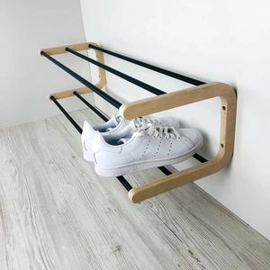 Round Shoe Rack Stool With <b>Cushion</b> Seat Dual Tier <b>Storage</b> Organizer Space Saving Design Strong Frame Stylish Entryway Unit - Product Image 6