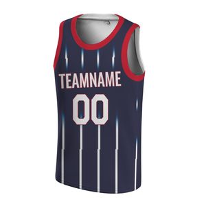 OEM Custom High Quality Plus Size Moisture-Wicking Basketball Jersey Breathable Mesh 100% Polyester Full Sublimated Basketball - Product Image 1