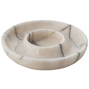 VENTA CALIENTE Bandeja para servir Plato de servir de resina elegante Plato de inmersión y chip elegante Plato de inmersión de resina de alta calidad para aperitivos NUEVO - Product Image 1