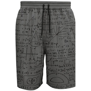 Shorts de bain décontractés pour hommes, taille haute, avec cordon de serrage, séchage rapide, respirants, en toile polyester/coton, imprimé numérique, légers – Meilleures ventes - Product Image 5