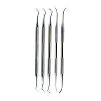 Kit d'instruments de modélisation dentaire PKT (SET) – Outils de modélisation en cire pour laboratoire dentaire en acier inoxydable