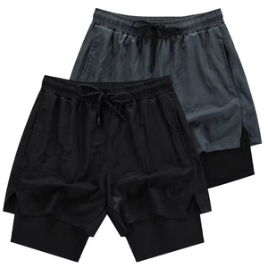 Custom Men's Athletic Gym Men Quick Dry Running Wholesale Active Wear Women Compression Shorts In Reasonable Price - Product Image 2