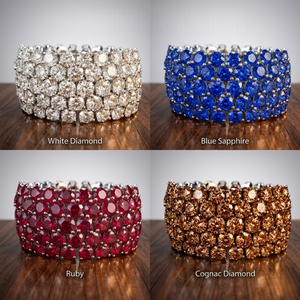 Fast Production Jewellery Specialized High Quality 18k Solid Rose Gold Real Diamond Round Thick Half Way Ring For Female - Product Image 3