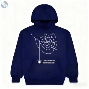 Sudadera con Capucha de Felpa de Algodón para Hombre, Corte Regular, Diseño con Estampado Floral y Bolsillos, Ropa Casual de Otoño, Calidad Premium - Product Image 5