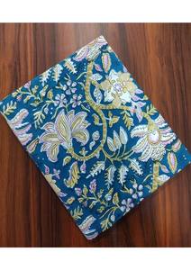 Tissu imprimé de fleurs chinoises en coton pur, imprimé à la main - Product Image 3