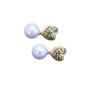 Pendientes de Perlas de Agua Dulce Mate de Plata S925 para Mujer, 10-11 mm, Grandes, Blancas, con Luz Intensa, Ligeras Imperfecciones, 100% Naturales - Product Image 5