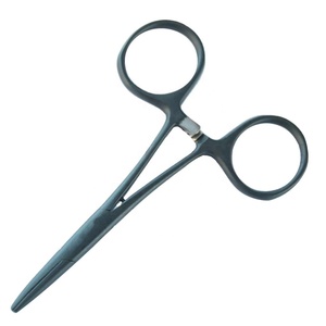 Pinzas de Pesca de Acero Inoxidable de Primera Calidad con Punta de Precisión para Quitar Anzuelos y Pinza Hemostática con Bloqueo para Pesca - Product Image 1
