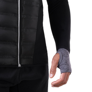 Bomber <b>Jacket</b> (Men GTS Gym-To-Street Edition) Winter Casual <b>Waterproof</b> Windproof <b>Thin</b> Zipper Solid - Product Image 4