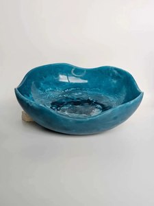Bol de service en résine écologique, style américain, vaisselle personnalisée pour les fêtes, bol de service pour la décoration de la maison et cadeau de Noël - Product Image 6
