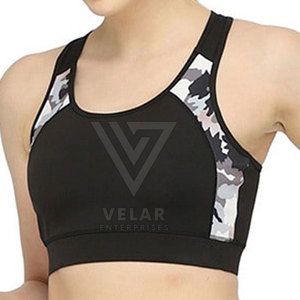 Nuevo Sujetador Deportivo Ecológico para Mujer Hecho en Pakistán, con Logotipo Frontal, Transpirable, de Secado Rápido, Ropa Deportiva de Alta Calidad, Último Diseño - Product Image 2