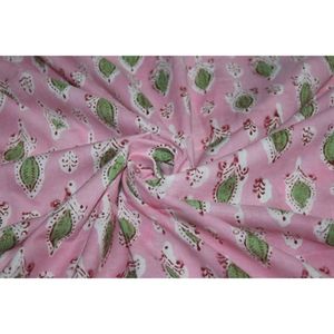 Tela de Algodón con Estampado Floral Rosa, 110 GSM, para Cortinas, Pañales, Textiles para el Hogar, Bolsas y Accesorios al Mejor Precio - Product Image 6