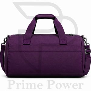 Bolsa Deportiva Morada Prime Power de 20-36L, Resistente al Agua, con Múltiples Compartimentos, Asa Superior y Correa para el Hombro - Product Image 3