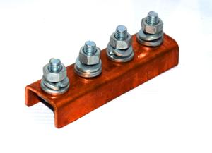 Connecteur de barre omnibus DSL pour grues EOT, assemblage de jonction cuivre-aluminium, accessoire de rail électrique industriel - Product Image 2