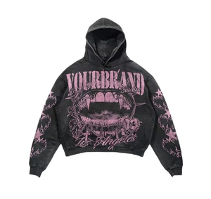 Custom Printed Vintage Maternity Winter Tracksuit Two-Piece Set | Oversized Hoodie Jogger <b>Pants</b> | Streetwear Design | Men's 100% - Product Image 2