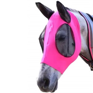 หน้ากากกันแมลงแบบตาข่าย HOPE HORSE ปรับแต่งได้ วัสดุสั่งทำพิเศษสำหรับม้า - น้ำหนักเบา สวมใส่สบาย ป้องกันได้ดีสำหรับการขี่กลางแจ้ง - Product Image 5