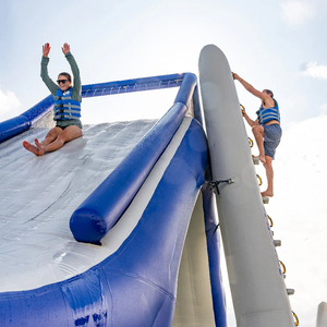 Custom Giant <b>Inflatable</b> <b>Water</b> <b>Slide</b> Floating <b>Water</b> Park - Product Image 6