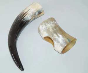 Bol artisanal rond en corne de buffle, écologique, rustique, fait main, pour tasses, cuillères, bijoux, accessoires, décoration intérieure, cadeau artisanal - Product Image 6