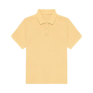 เสื้อโปโลแขนสั้นผู้ชาย ผ้าถัก สีพื้น ระบายอากาศได้ดี สวมใส่สบาย ทรงปกติ - Product Image 4