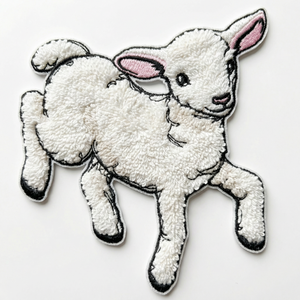 Parche Bordado de Animales Realistas, Parche de Chenilla, Insignia Bordada OEM, Venta al por Mayor de Fábrica para Ropa - Product Image 4