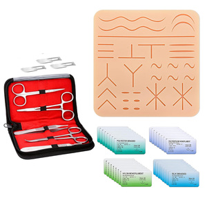 Reasonable Price Student <b>Suture</b> Dissecting <b>Kit</b> Manual Surgical Instruments Stainless Steel Forceps Scissors - Product Image 1