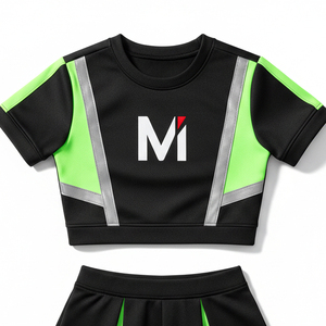 Tecnología Innovadora para Uniformes de Animadoras, Material Antipilling y Resistente a la Decoloración, Gráficos Sublimados Personalizados para la Identidad del Equipo - Product Image 3