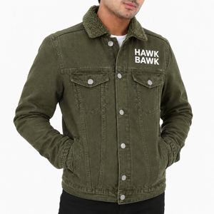 Chaqueta Vaquera para Hombre, Estilo Moderno para el Día a Día, Cómoda, Corte Regular, Diseño Personalizado - Product Image 1