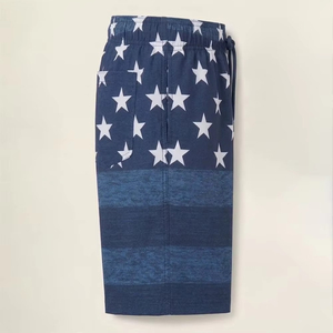 Shorts de verano para hombre, personalizados con sublimación, estampados, de punto, de secado rápido, microelásticos, deportivos, casuales, para la playa. - Product Image 2