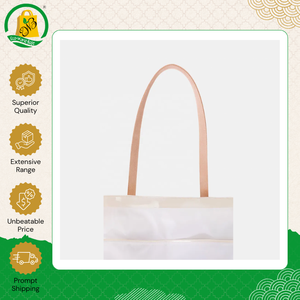 กระเป๋าผ้าแคนวาสลายการ์ตูนคุณภาพพรีเมียม ปลอดสารอะโซ รักษ์โลก พร้อมซิปและหูหิ้วหนังคู่ - Product Image 2