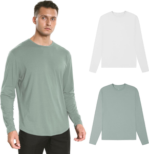 Camisetas para Hombre Ligeras, MOQ Bajo, Camiseta de Algodón para Hombre con Logotipo Personalizado, Alta Calidad, Nuevo Modelo 2026, Superventas - Product Image 2