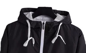 Men's Hooded Waterproof Reversible <b>Quilted</b> <b>Jacket</b> Canvas Fabric Thick Winter Casual Zipper Closure Color Blocking <b>Pattern</b> - Product Image 6