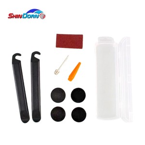 Handy Bicycle Bike <strong>Tire</strong> Tube Repair Kit and Tools with Glueless Adhesive, <strong>Tire</strong> Patch &amp; <strong>Tire</strong> <strong>Levers</strong> - Product Image 2