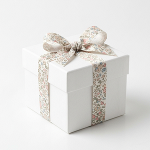 ริบบิ้นโกรเกรนลายดอกไม้ขนาด 20 มม. ขายส่ง เป็นมิตรกับสิ่งแวดล้อม ผลิตจากโพลีเอสเตอร์ สำหรับตกแต่งเสื้อผ้า ของขวัญ และบรรจุภัณฑ์ - Product Image 1