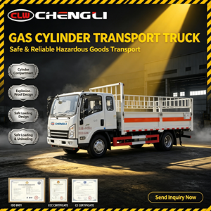 Camionnette Foton Mini pour le transport sécurisé de marchandises dangereuses en bouteilles de gaz - Product Image 1