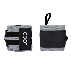 สายรัดข้อมือยกน้ำหนักแบบมืออาชีพพร้อมโลโก้ยางแบบกำหนดเอง สำหรับครอสเทรนนิ่ง พาวเวอร์ลิฟติ้ง และยกน้ำหนัก รับผลิตแบบ OEM - Product Image 4