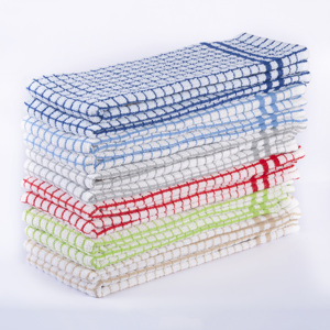 Serviettes de cuisine en coton personnalisables, rectangulaires, tissées, écologiques, jetables, compressées, pour usage domestique, lavables en machine, motif géométrique - Product Image 1