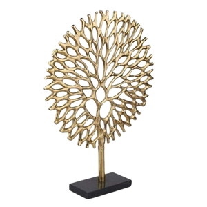 Adorno Decorativo de Madera y Metal Dorado con Diseño de Rueda, para Regalos de Bautizo, Decoración Festiva, Adorno para Estante, Ecológico - Product Image 6