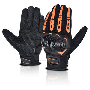 Gants de moto respirants et imperméables, à doigts entiers, prix de gros, fabriqués au Pakistan - Product Image 4